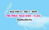 Soạn bài Tri thức ngữ văn trang 65 lớp 9 tập 1 Kết nối tri thức